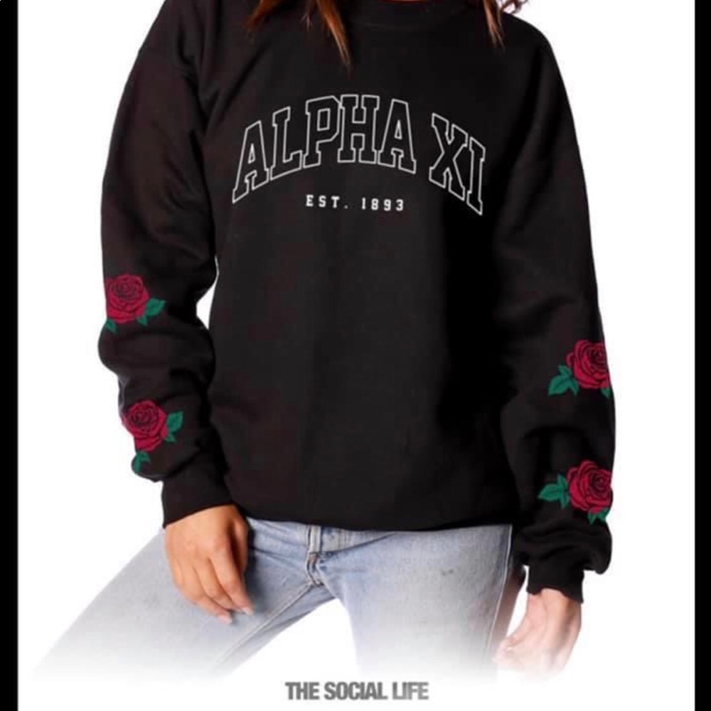 Alpha Phi crewneck & shirt (new in packaging)